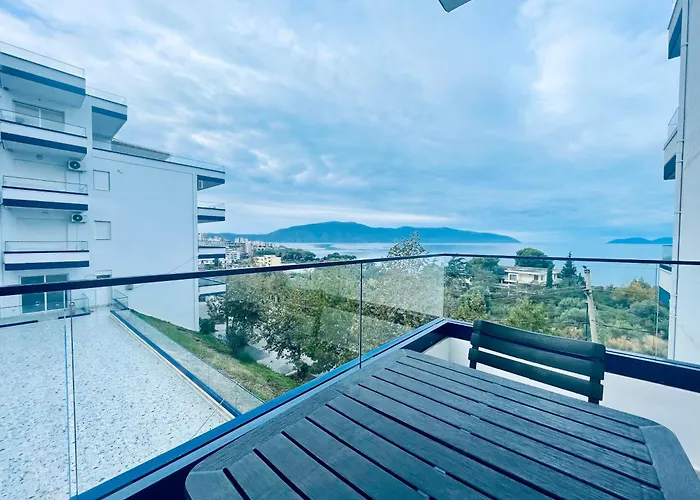 Infinity And Panoramic Sea View Appartement Vlorë